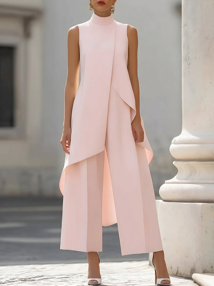 Catalina | Ensemble Élégant à Pantalon Large