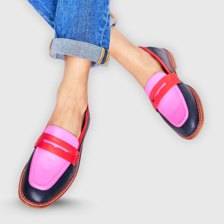 Clara | Mocassins à talon carré