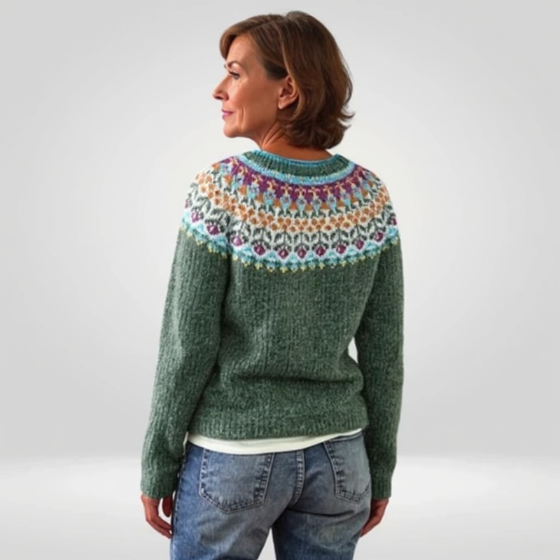 Domitille | Pull classique en laine islandaise