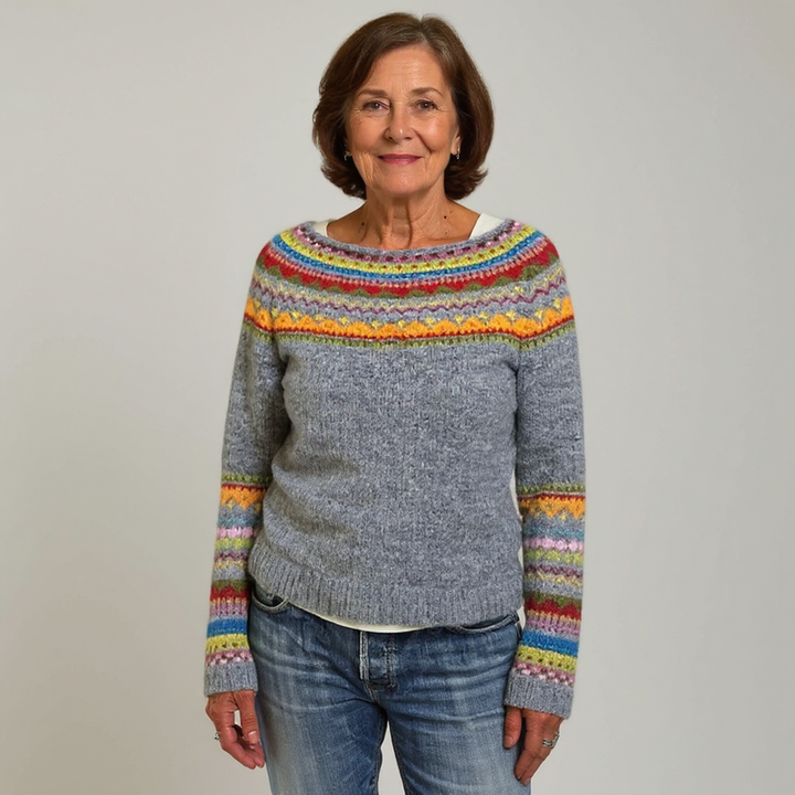 Desiree | Pull classique en laine islandaise