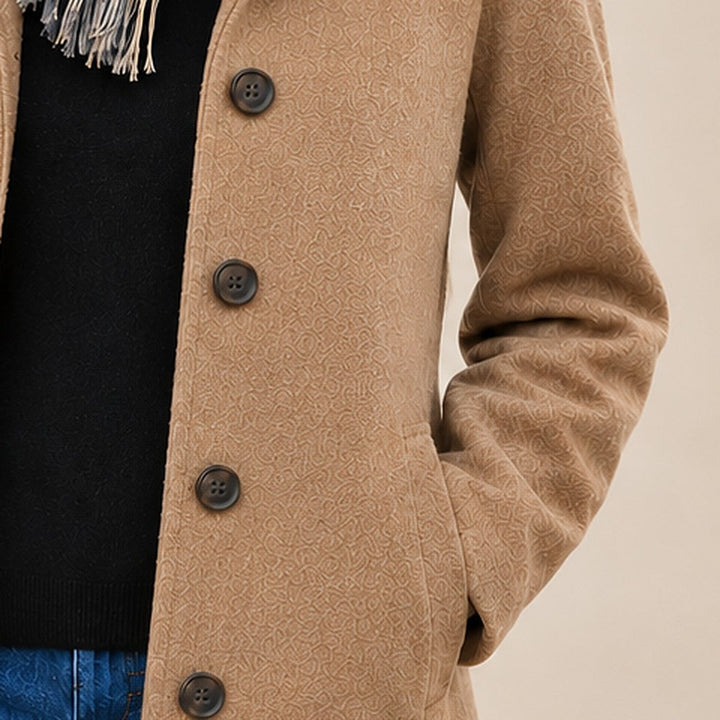 Greta | Manteau Élégant avec Écharpe Assortie
